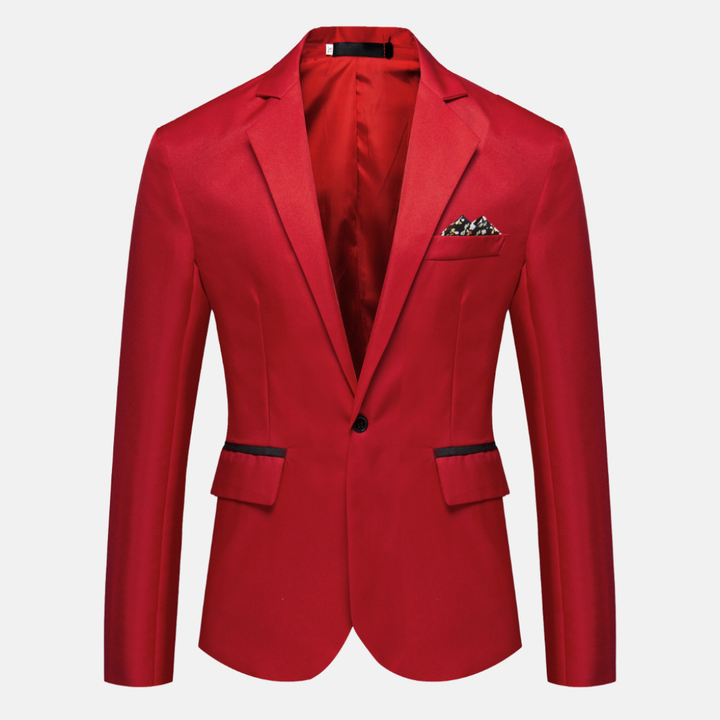 Jack Tailored Blazer | Single Breasted Button Closure Blazer