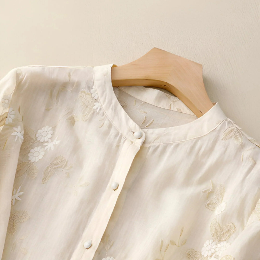 Louise™ | Lightweight Cotton Blouse