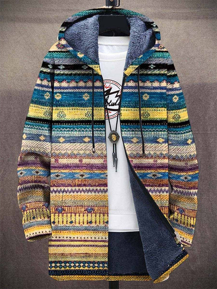 Annet™ - Luxurious Art-Inspired Zip-Up Hoodie