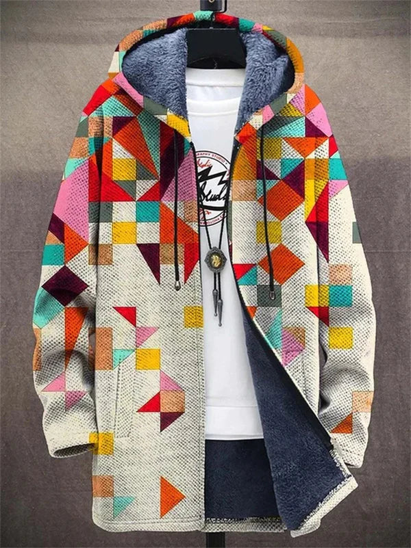 Aria™ - Luxurious Art-Inspired Zip-Up Hoodie
