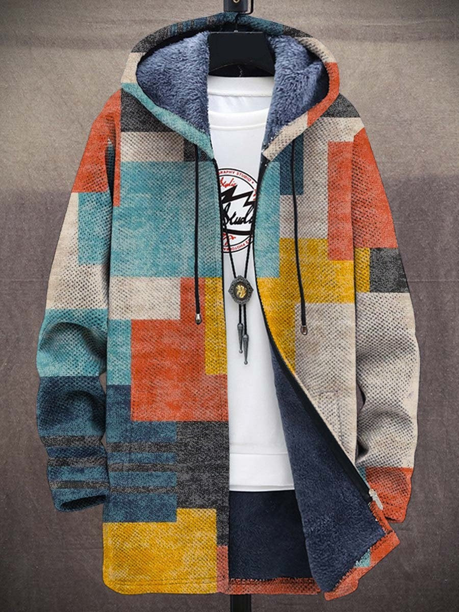 Bronte™ - Luxurious Art-Inspired Zip-Up Hoodie