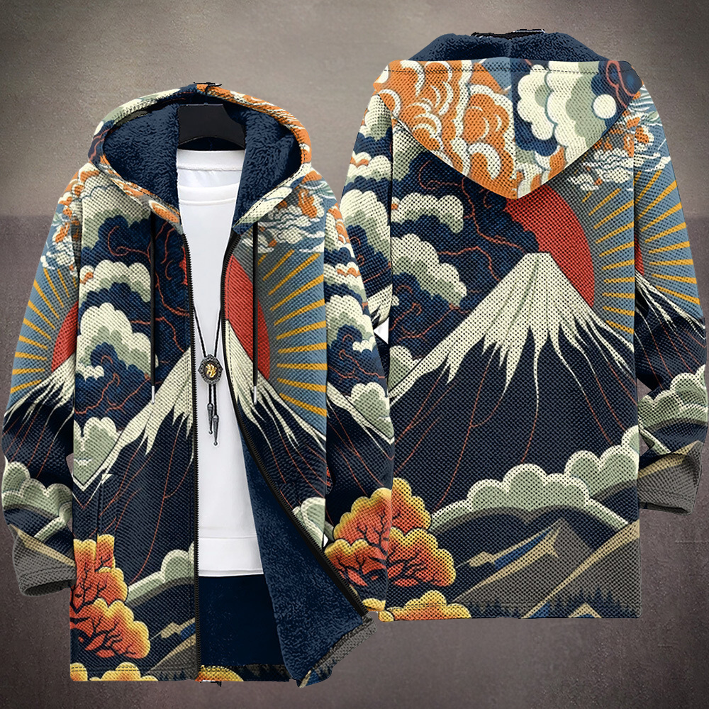 Kalina™ - Luxurious Art-Inspired Zip-Up Hoodie