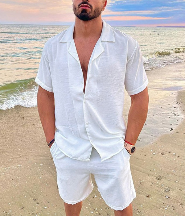 Rinus Men's Summer Leisure Set | Comfortable Casual Outfit