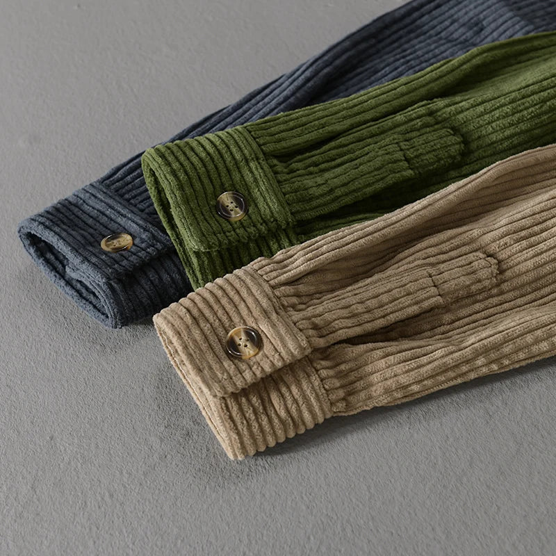 Lennox – Corduroy Long-Sleeve Shirt