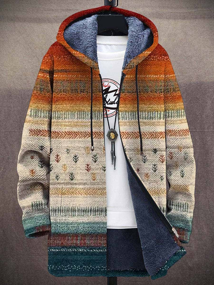 Zalie™ - Luxurious Art-Inspired Zip-Up Hoodie
