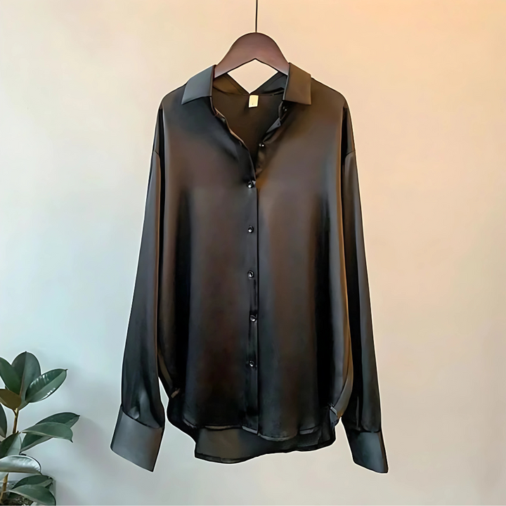 Camila – Classic Button-Up Blouse