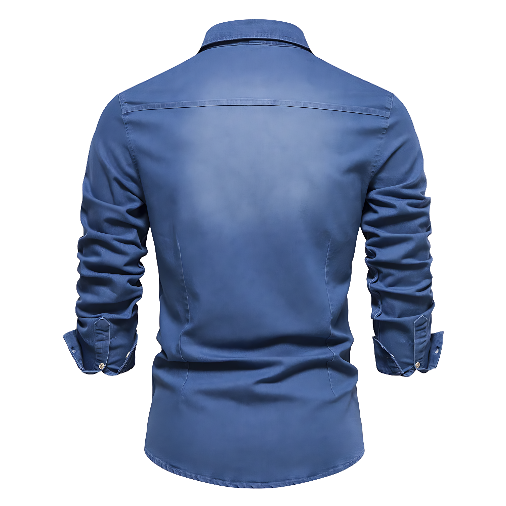 Elliott – Premium Cotton Denim Shirt