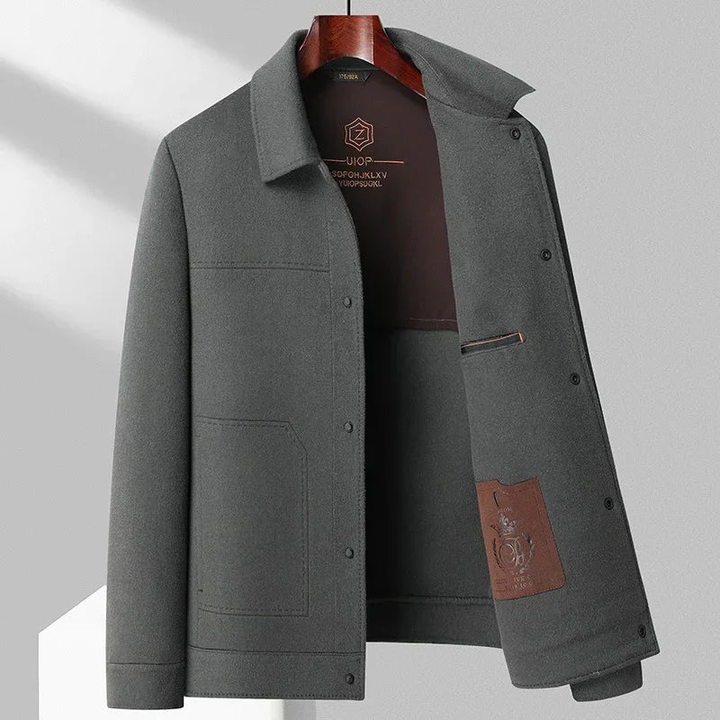 Oliver Regular Fit Jacket | Collared Button Front Jacket